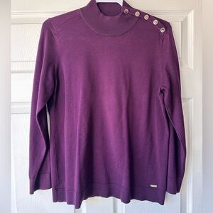 Calvin Klein Purple Sweater